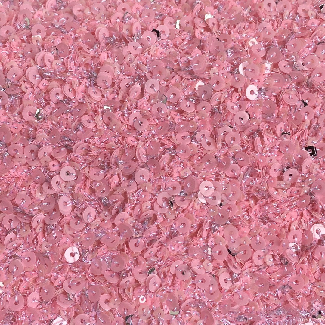 CC 24K Flap Bag 20cm Pink Sequin