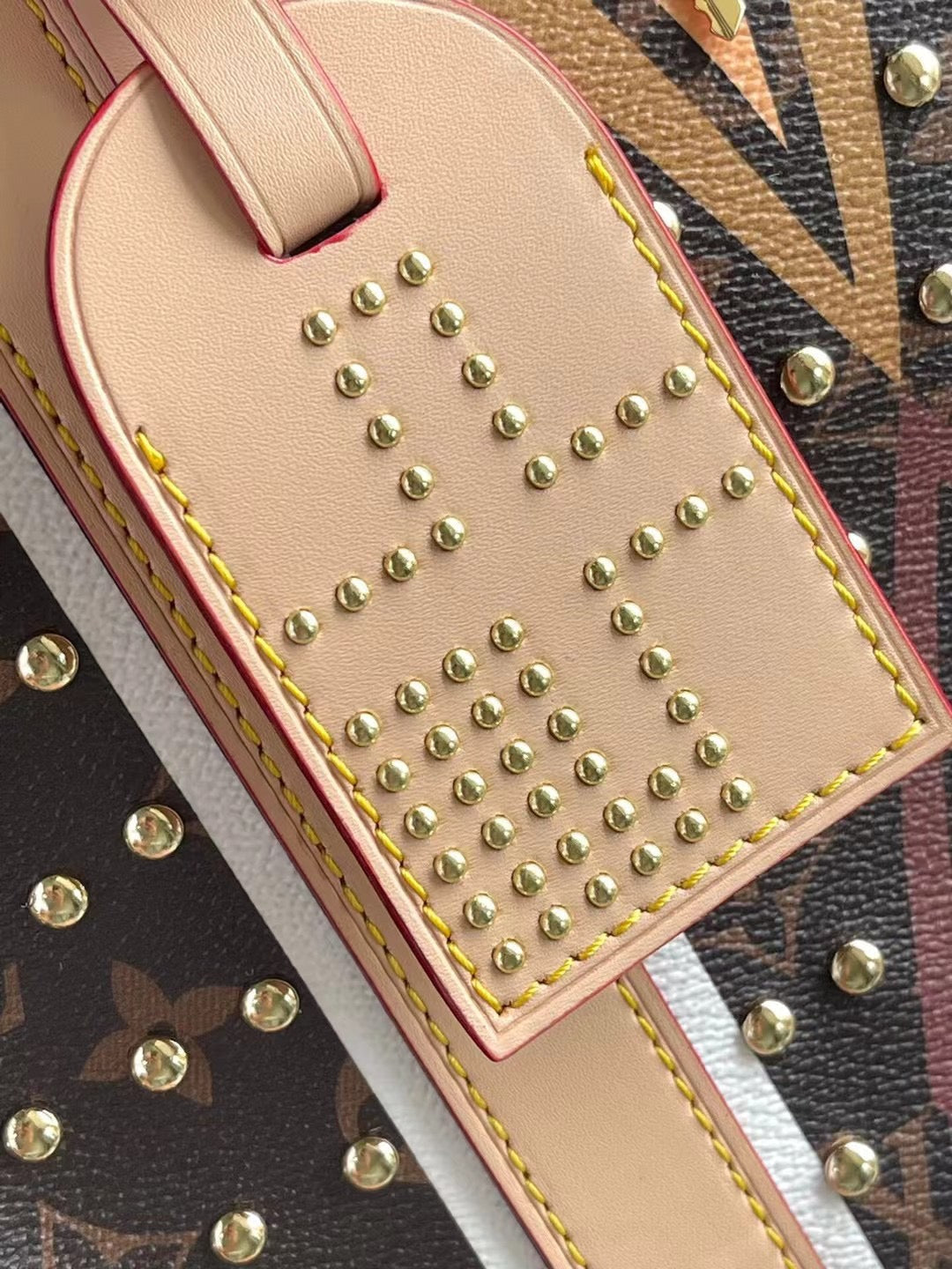 KEEPALL BANDOULI¨¨RE 50 IN PARFLECHE PATTERN MONOGRAM CANVAS