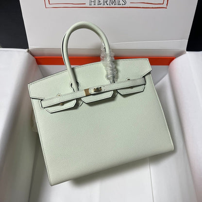 HM BIRKIN SELLIER VERT FIZZ EPSOM LEATHER GOLD HARDWARE