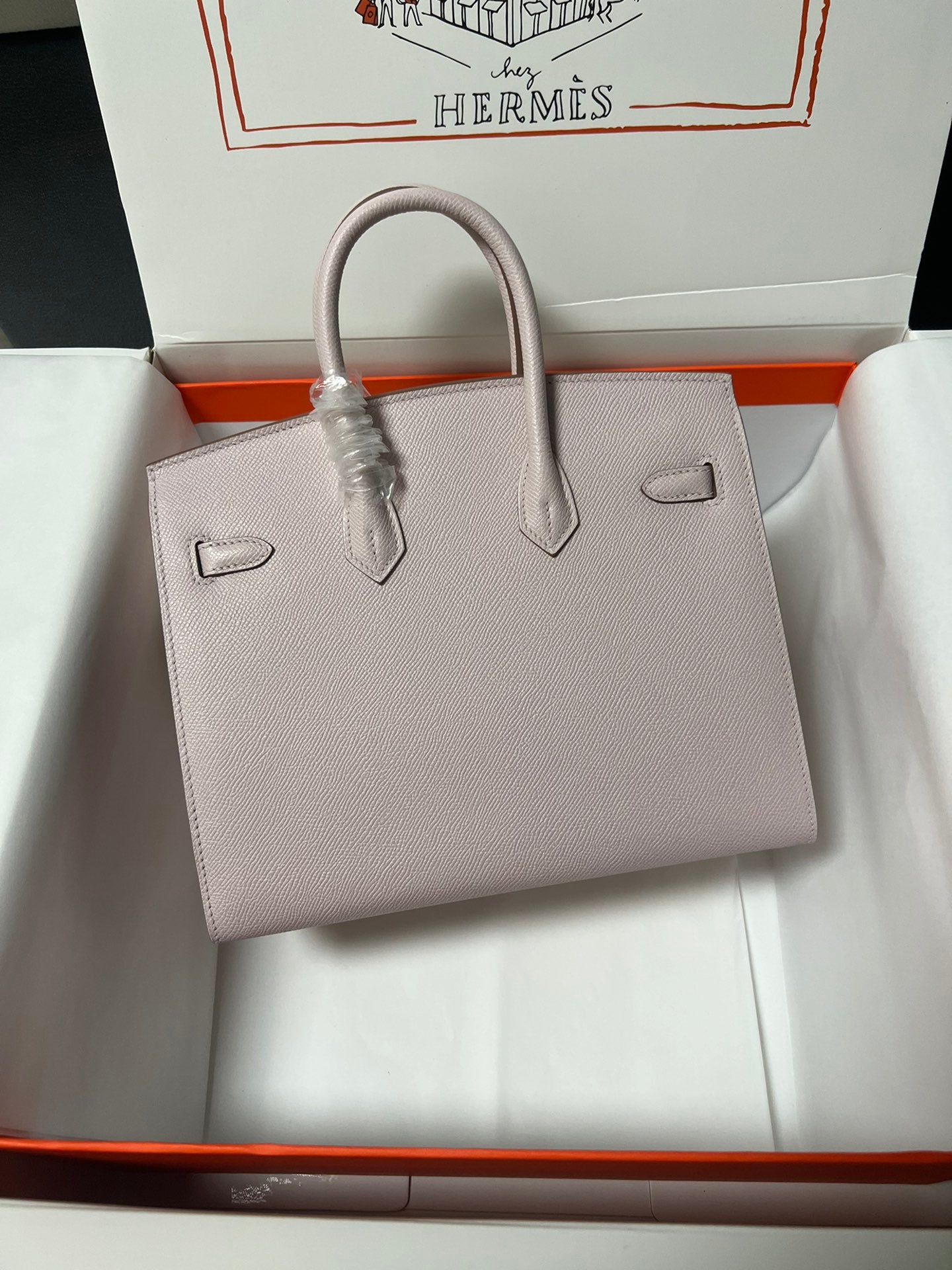 HM BIRKIN SELLIER LIGHT PINK EPSOM LEATHER GOLD HARDWARE