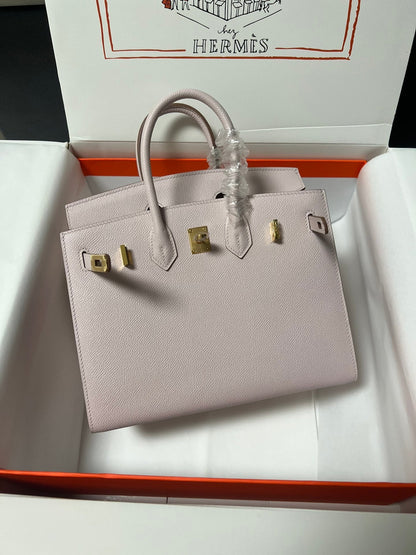 HM BIRKIN SELLIER LIGHT PINK EPSOM LEATHER GOLD HARDWARE