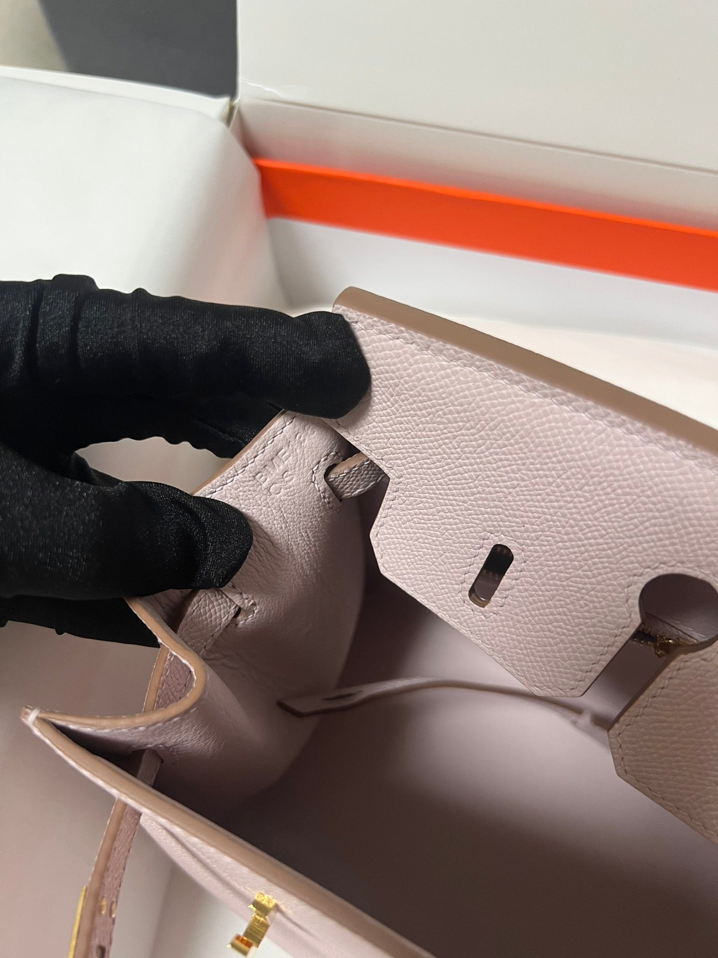 HM BIRKIN SELLIER LIGHT PINK EPSOM LEATHER GOLD HARDWARE