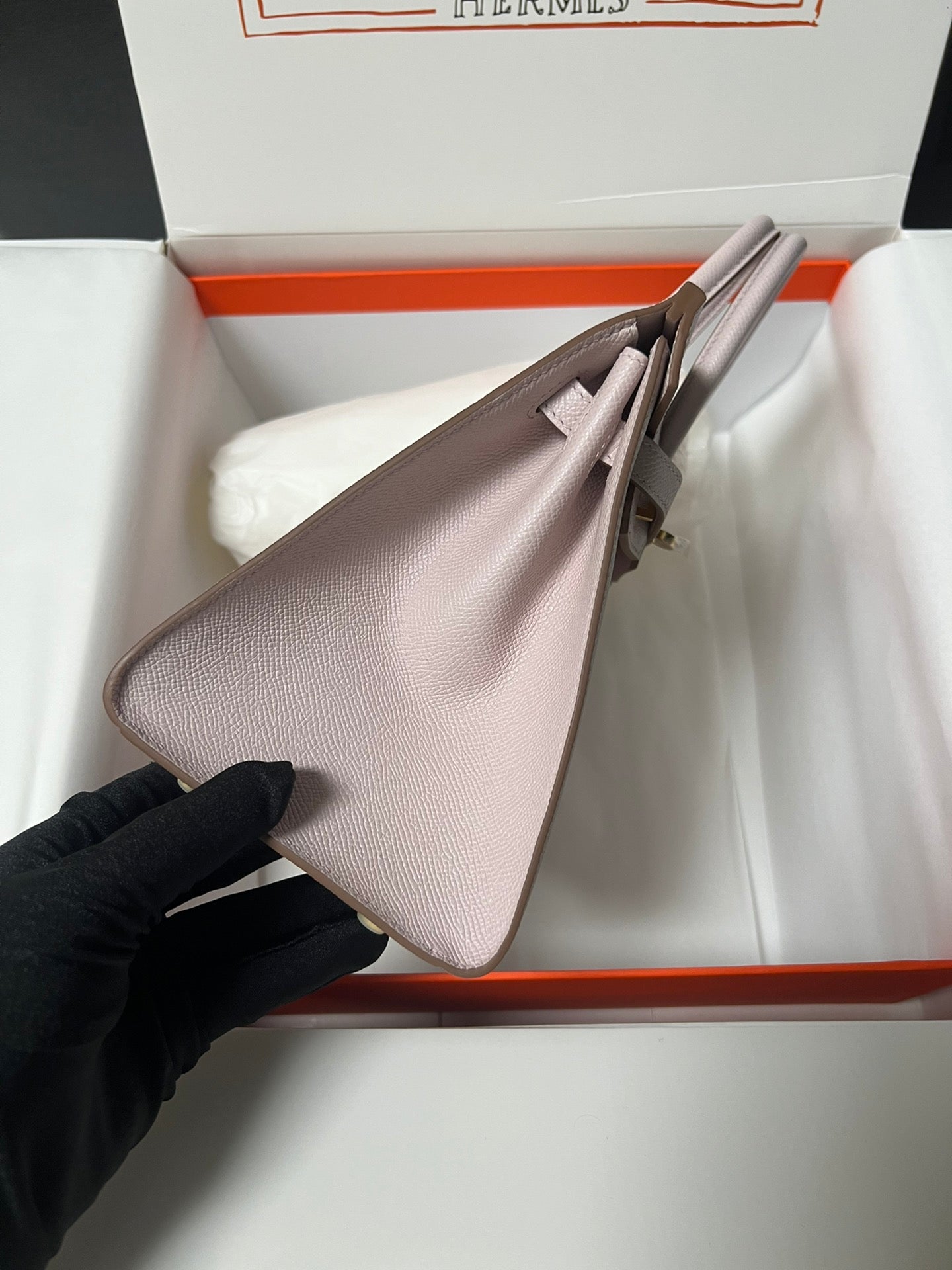 HM BIRKIN SELLIER LIGHT PINK EPSOM LEATHER GOLD HARDWARE