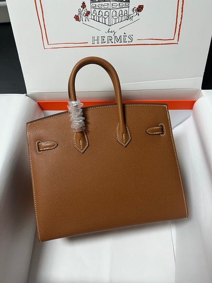 HM BIRKIN SELLIER GOLD EPSOM LEATHER GOLD HARDWARE