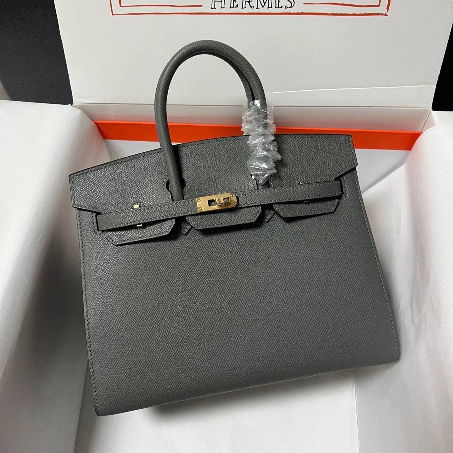 HM BIRKIN SELLIER GIRS ETAN EPSOM LEATHER GOLD HARDWARE