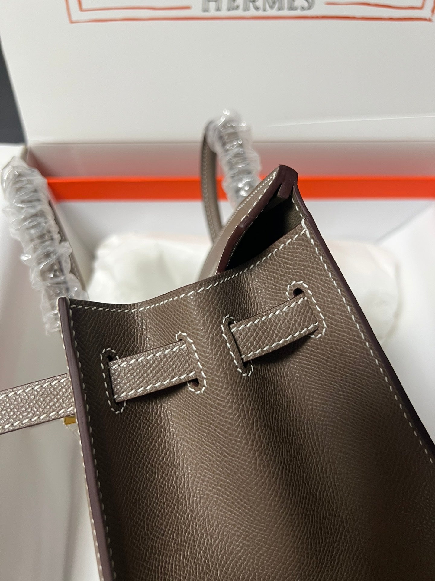 HM BIRKIN SELLIER VERT DE GRIS EPSOM LEATHER GOLD HARDWARE