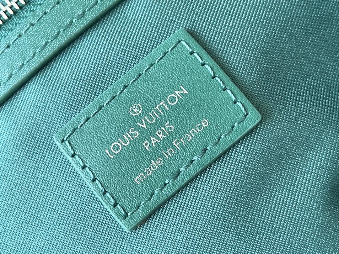 KEEPALL BANDOULI¨¨RE 50 IN GREEN MONOGRAM HERITAGE CANVAS