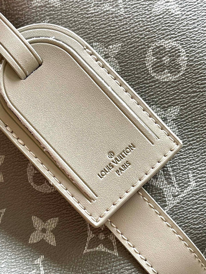 KEEPALL BANDOULI¨¨RE 45 IN GRAY MONOGRAM GRADIENT CANVAS