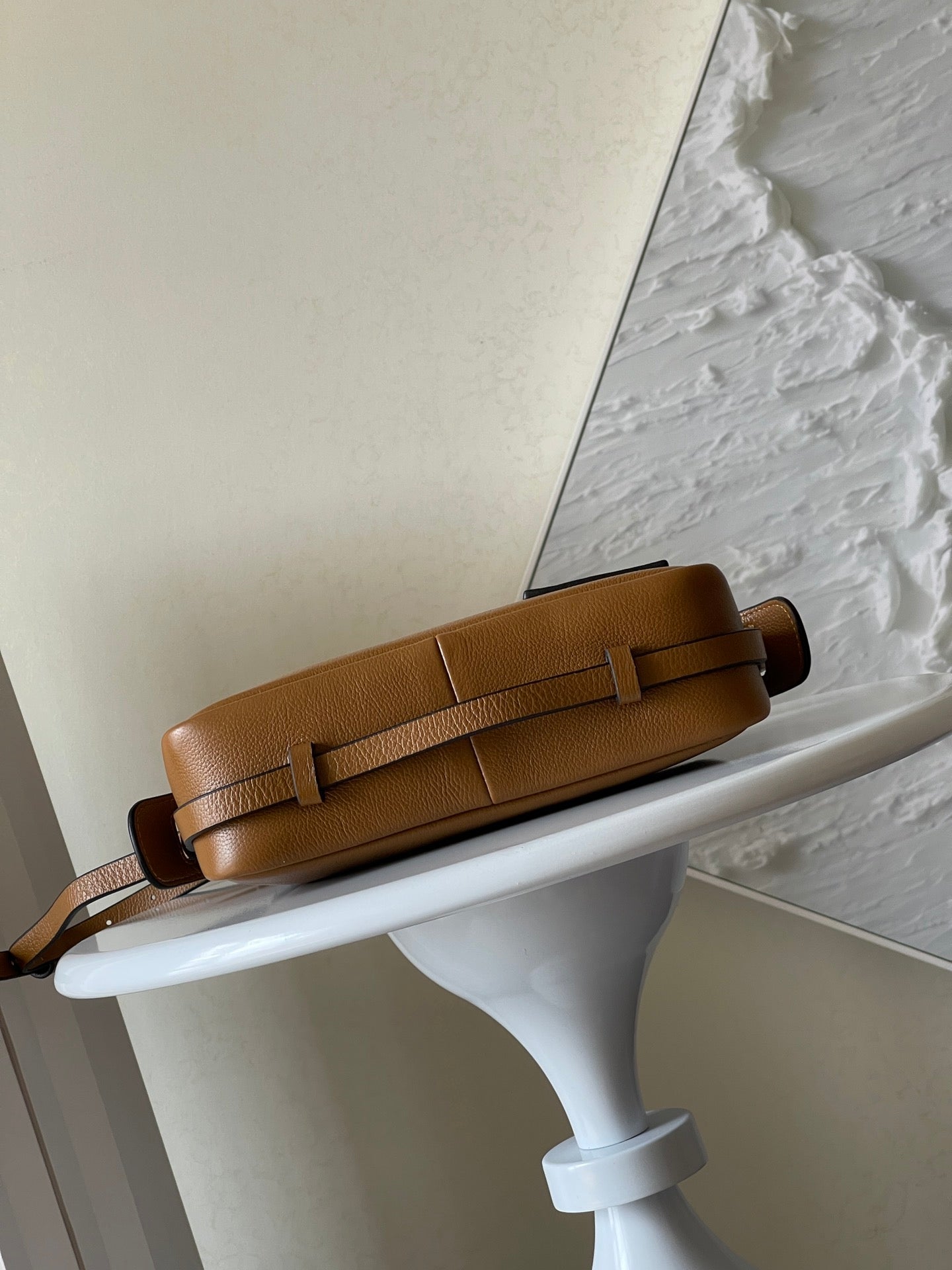 SIMPLY MINI 22 IN BRONZE BROWN GRAINED CALFSKIN