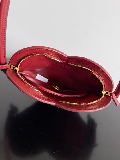 BV Small Solstice Bag 22cn Red Calfskin 209088