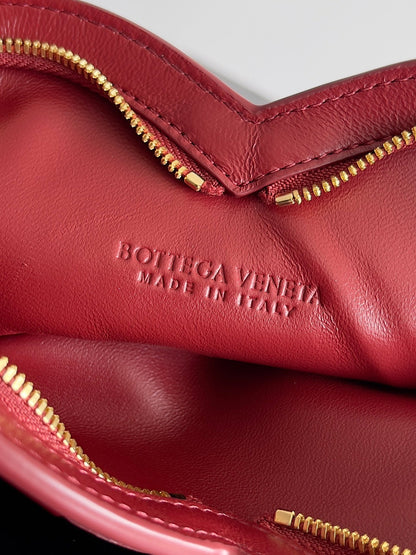 BV Small Solstice Bag 22cn Red Calfskin 209088