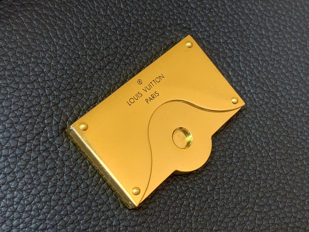 LV Low Key Messenger Black Calf Leather 205010