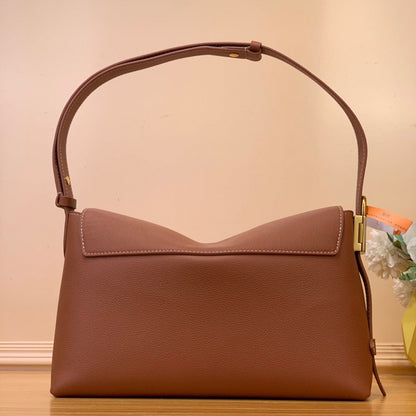 LV Low Key Messenger Cognac Calf Leather 205007