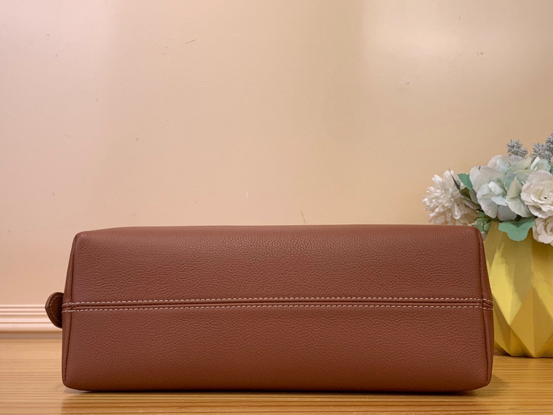 LV Low Key Messenger Cognac Calf Leather 205007