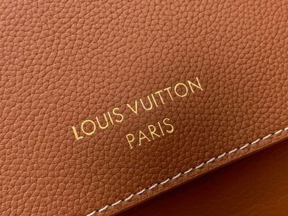 LV Low Key Messenger Cognac Calf Leather 205007