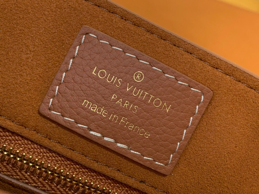 LV Low Key Messenger Cognac Calf Leather 205007