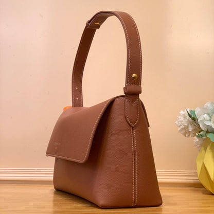 LV Low Key Messenger Cognac Calf Leather 205007