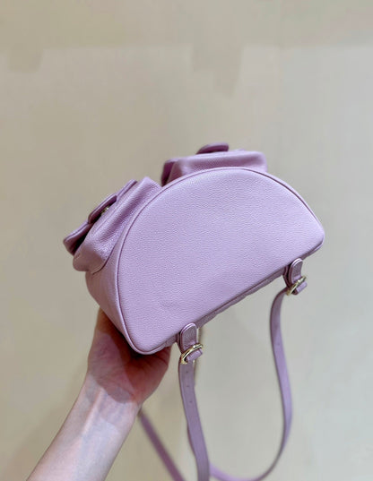 24a duma backpack purple caviar leather light gold hardware