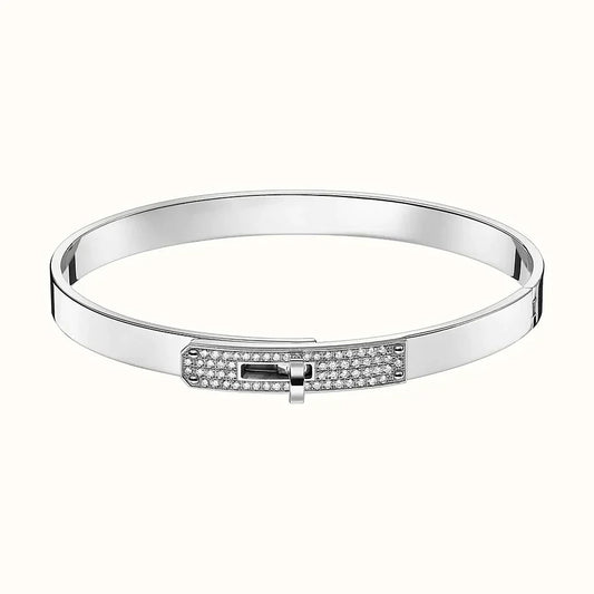 DIANA KELLY SILVER DIAMOND BRACELET