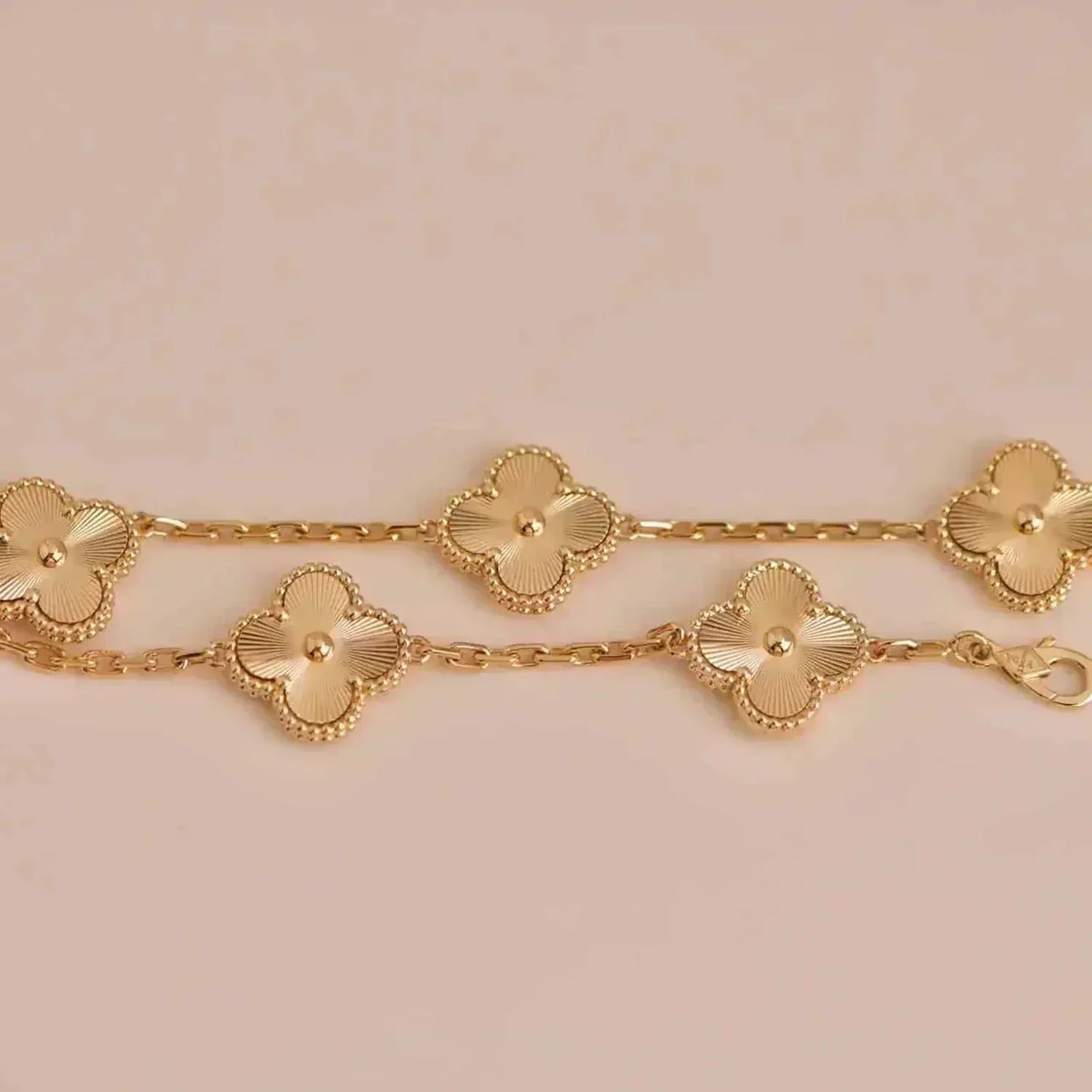 DIANA CLOVER 5 FLOWERS LASER BRACELET