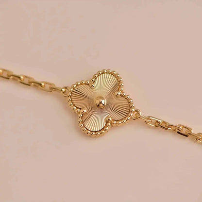 DIANA CLOVER 5 FLOWERS LASER BRACELET