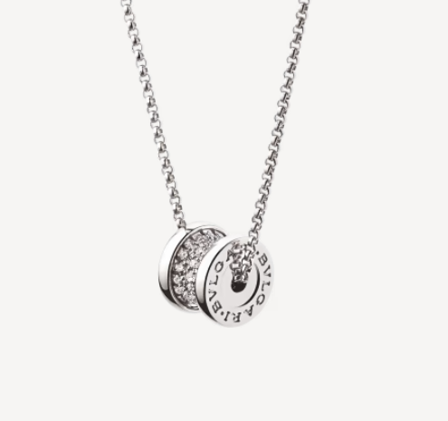 DIANA ZERO 1 SILVER DIAMOND NECKLACE