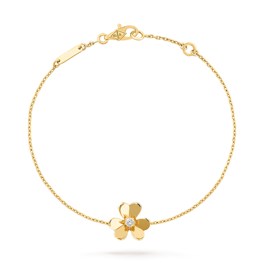 DIANA FRIVOLE GOLD FLOWER BRACELET