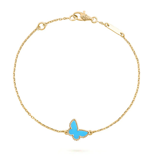 DIANA BUTTERFLY TURQUOISE BUTTERFLY BRACELET