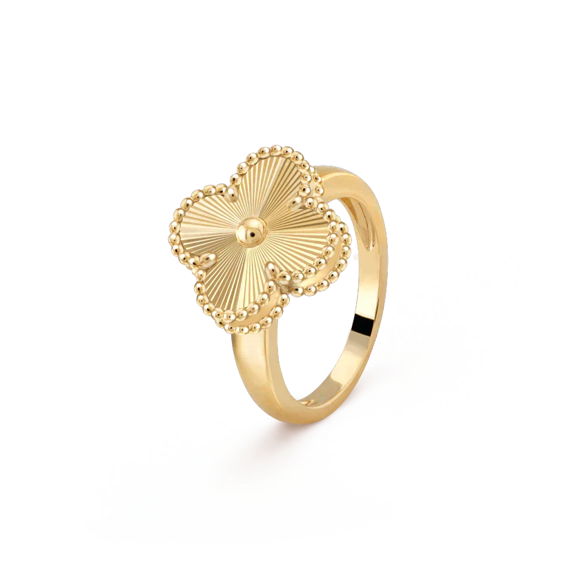 DIANA CLOVER GOLD RING