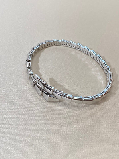 DIANA SERPENTI VIPER SILVER BRACELET