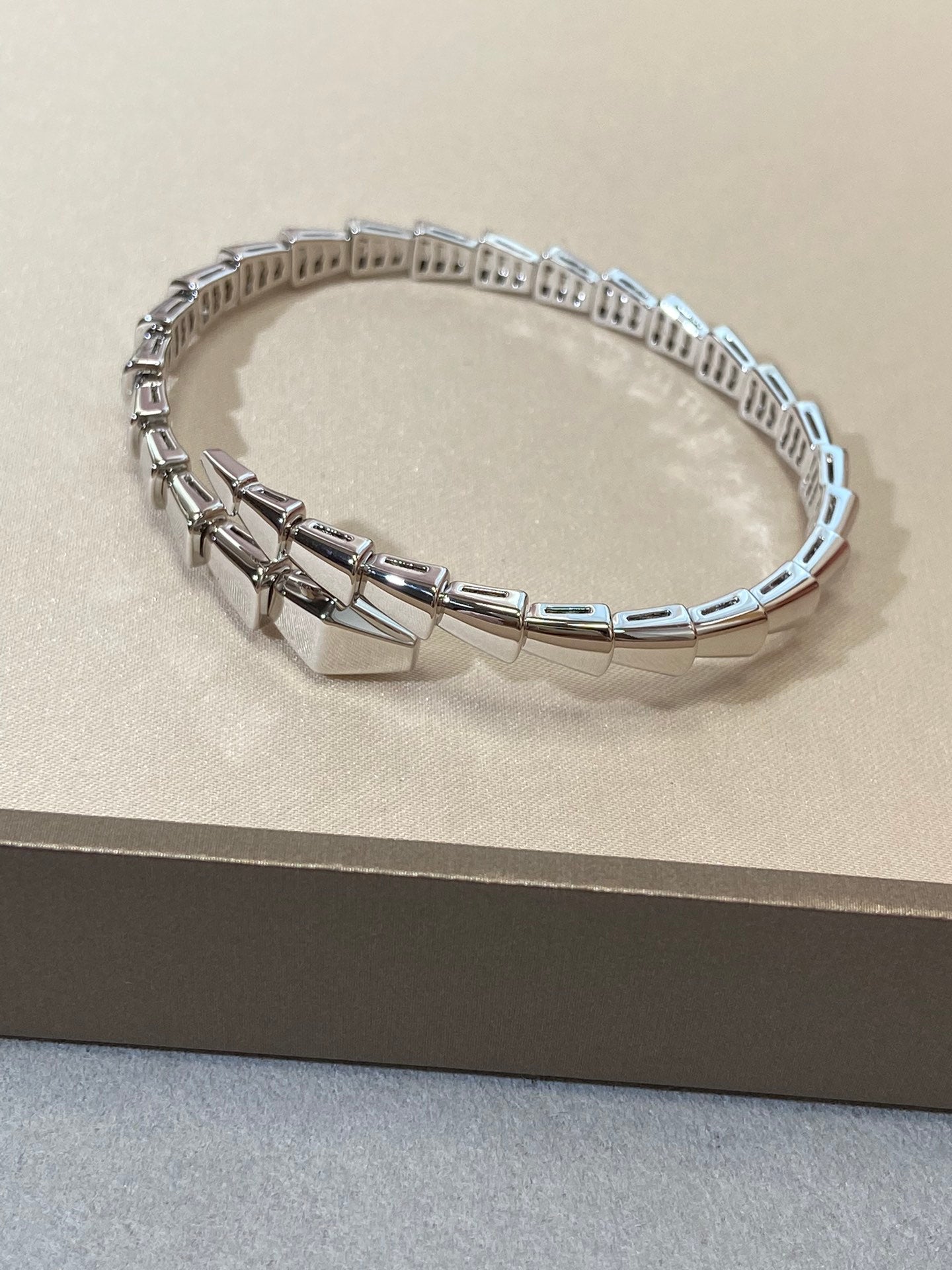 DIANA SERPENTI VIPER SILVER BRACELET