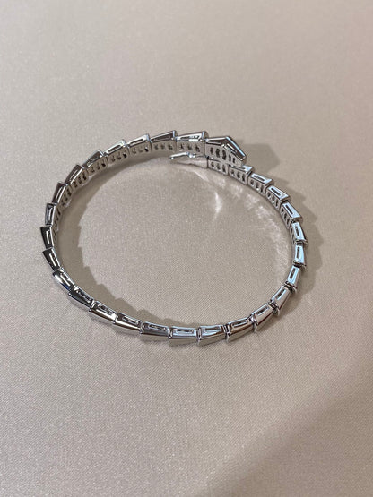 DIANA SERPENTI VIPER SILVER BRACELET