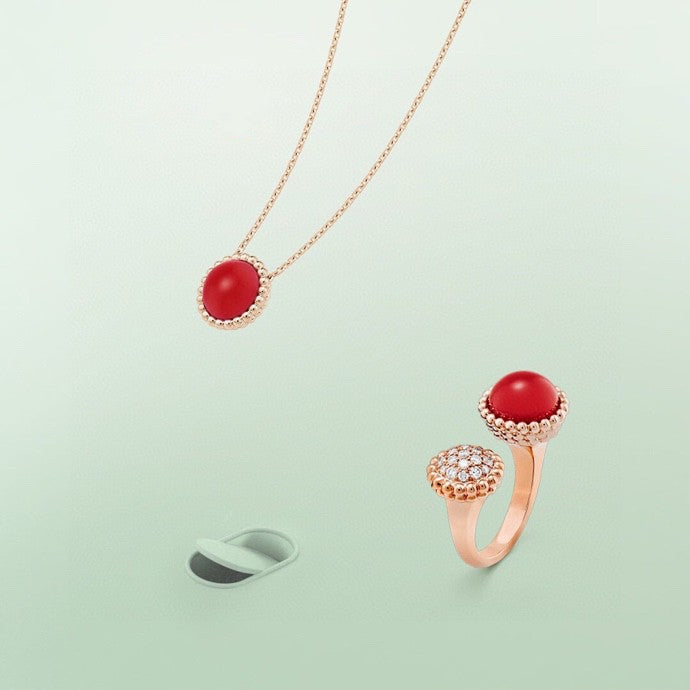 DIANA PERLEE COULEURS DIAMOND ROSE GOLD BETWEEN THE FINGER RING