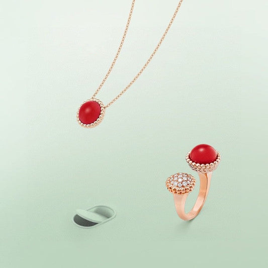 DIANA PERLEE COULEURS DIAMOND ROSE GOLD BETWEEN THE FINGER RING